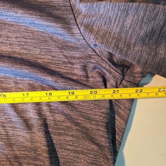 Izod Golf Shirt, Grey, Men's Large - Picture 4 of 5